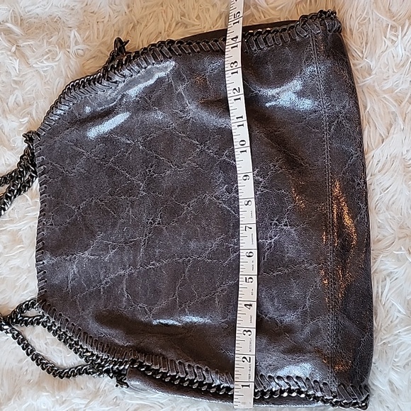 Borse In Pelle Made In Italy Stylish Gray/Black...